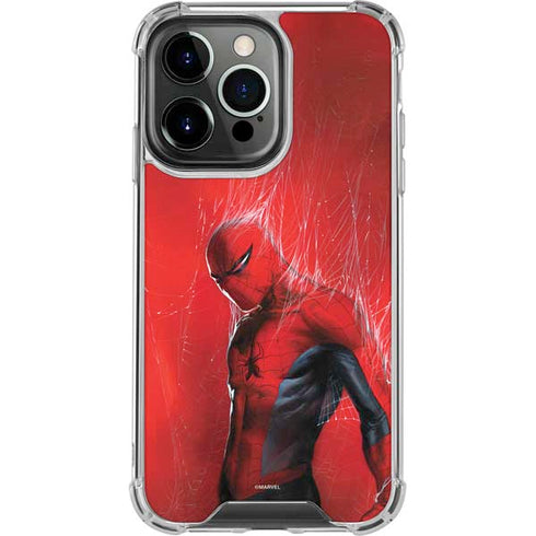 Marvel Spiderman The Amazing Spiderman iPhone 15 Pro Max Clear Case